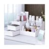 Organizador de escritorio de maquillaje con cajones