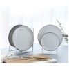 Organizador de 2 soportes para platos estante de metal