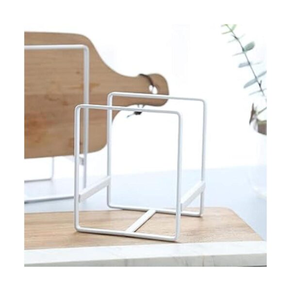 Organizador de 2 soportes para platos estante de metal