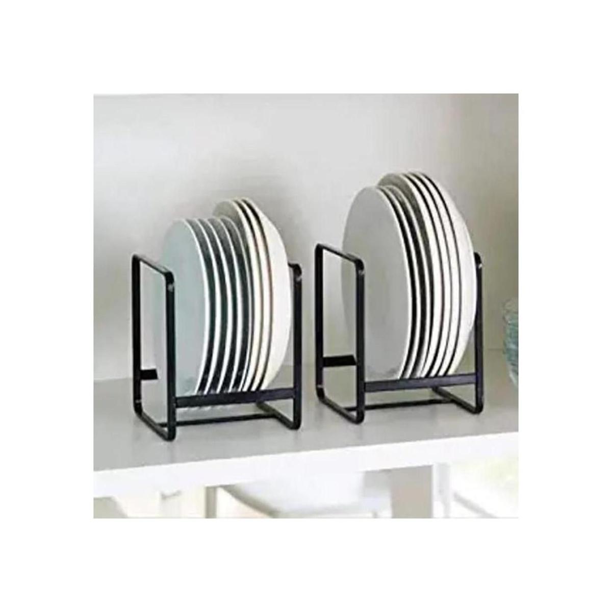 Organizador de 2 soportes para platos estante de