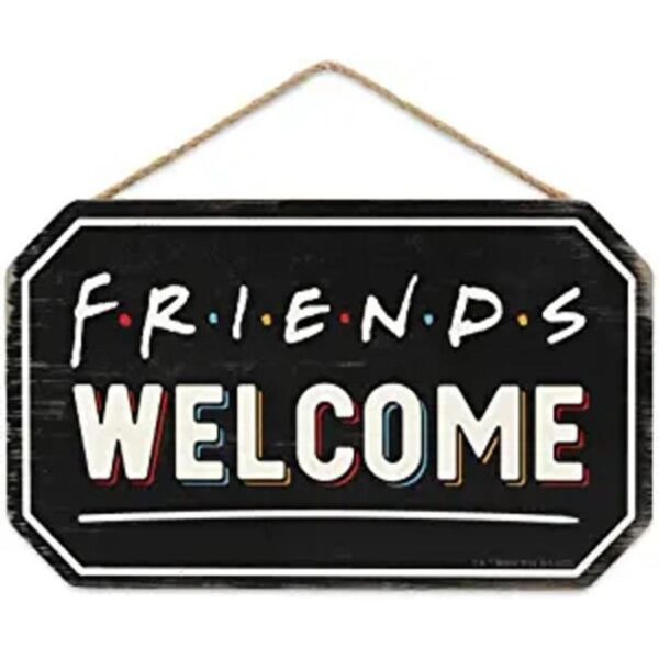Open Road Brands Friends Welcome Decoración de pared de_1