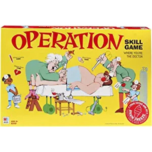Operation juego de mesa electrónico con tarjetas para_1