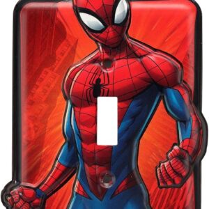Open Road Brands Marvel SpiderMan Placa de interruptor de_1