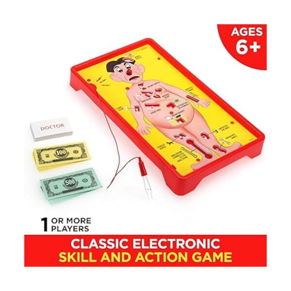 Operation juego de mesa electrónico con tarjetas para_2