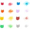 Ooly Juego de 12 crayones de gel para gatos con temática