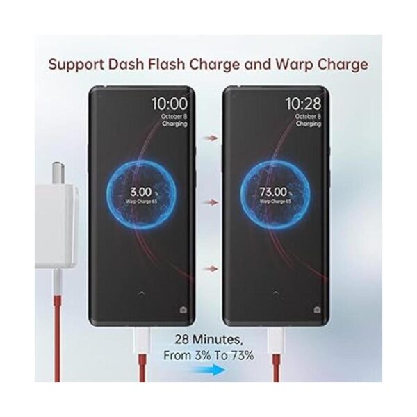 Oneplus Warp Cargador para 9R99 Pro OnePlus 65W_4