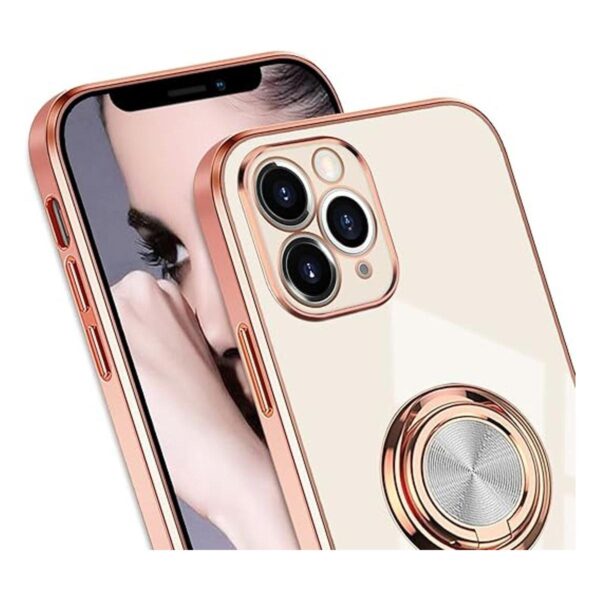 Omorro Funda para iPhone 11 Pro con anillo funda_5
