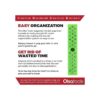 Olsa Tools Organizador de brocas hexagonales con base_3