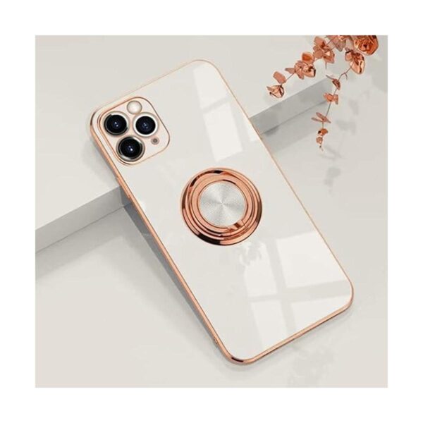 Omorro Funda para iPhone 11 Pro con anillo funda_1
