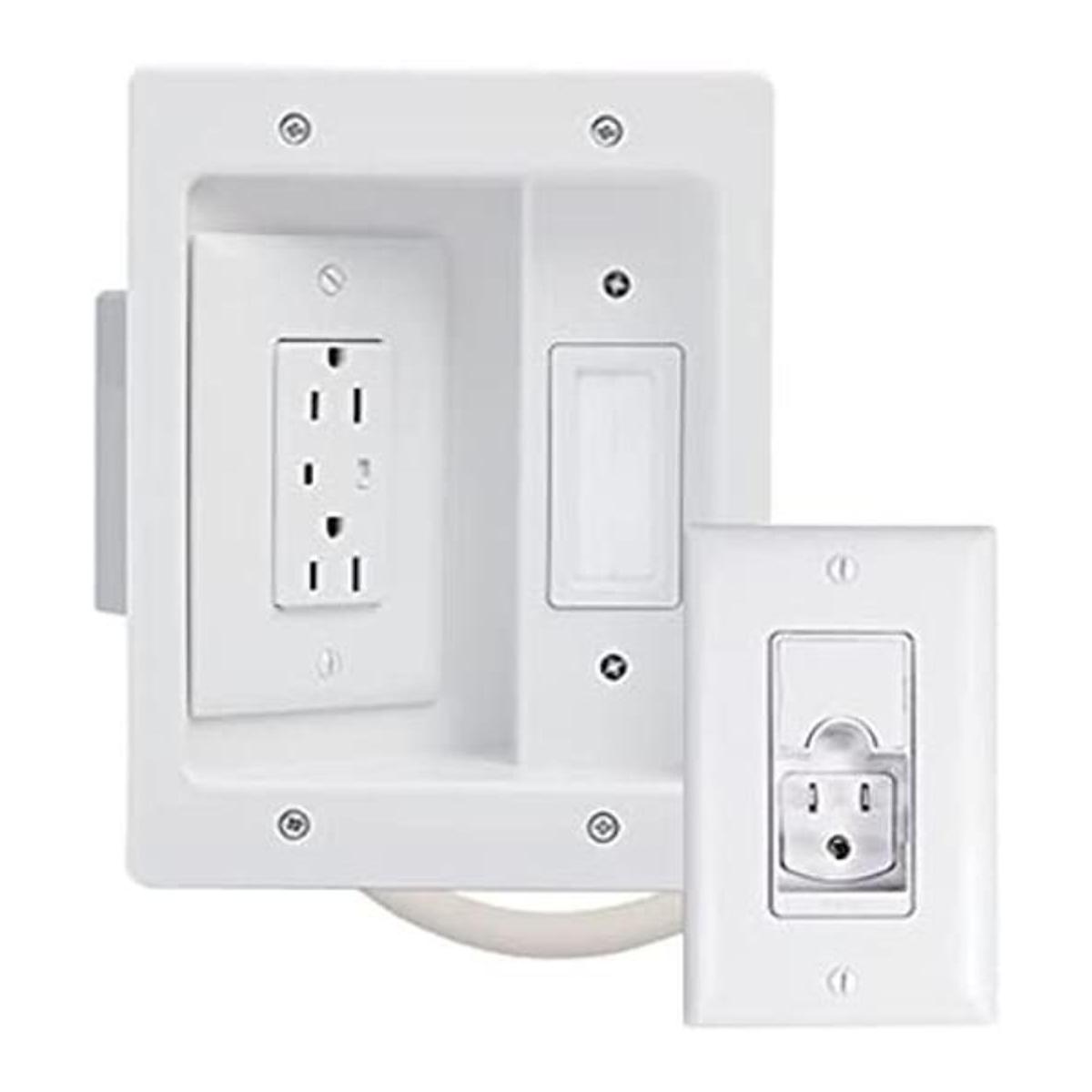 OnQ blanco 5.1 CPS306WV1 Legrand gestión de cables