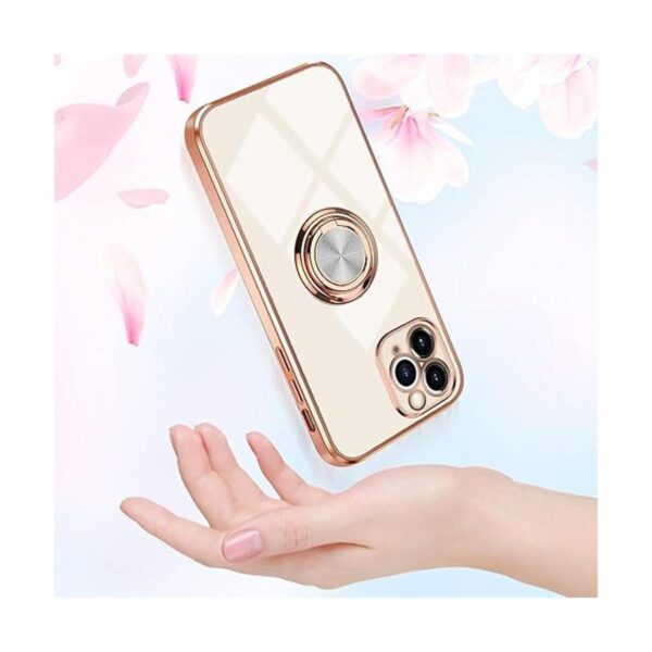 Omorro Funda para iPhone 11 Pro con anillo funda_4