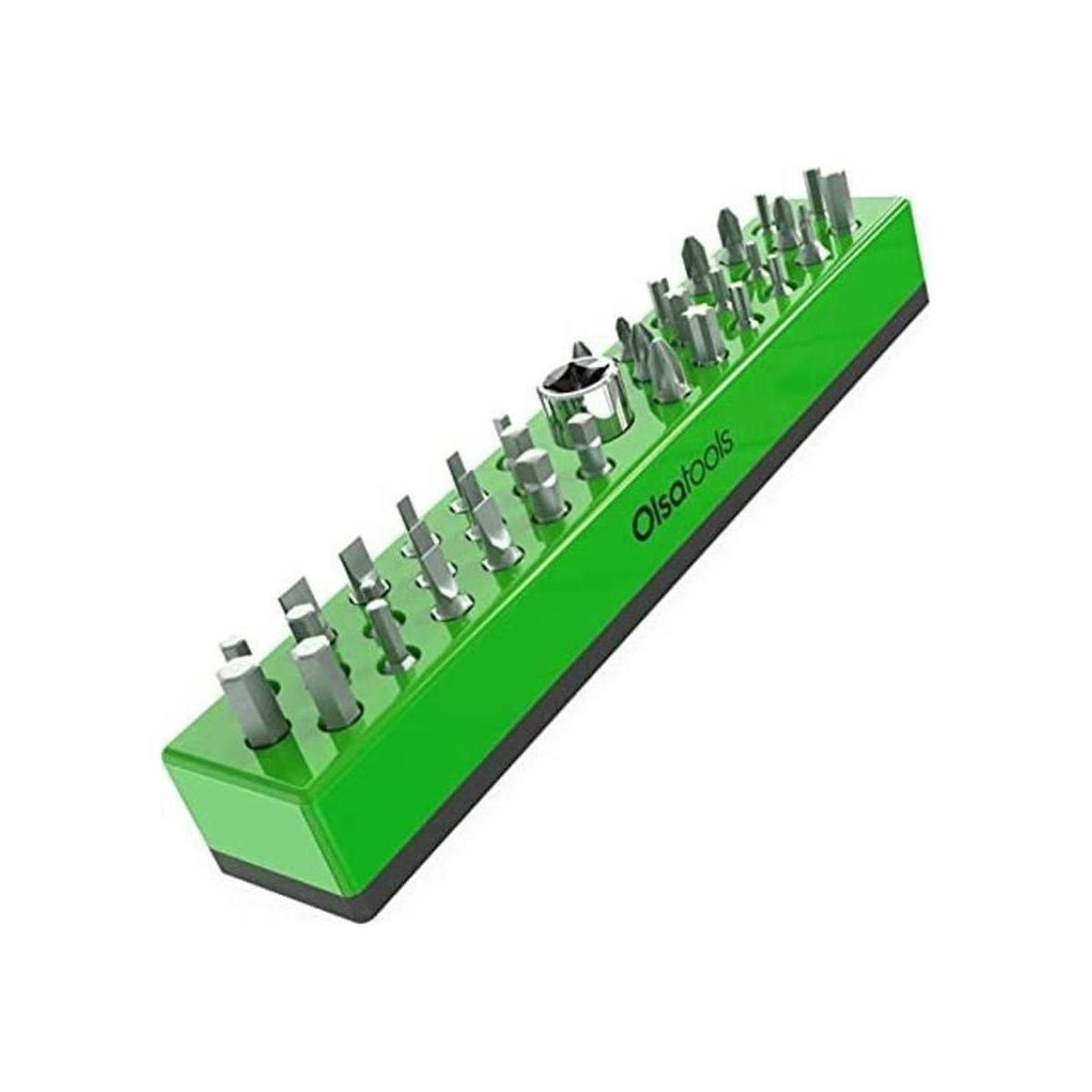 Olsa Tools Organizador de brocas hexagonales con base