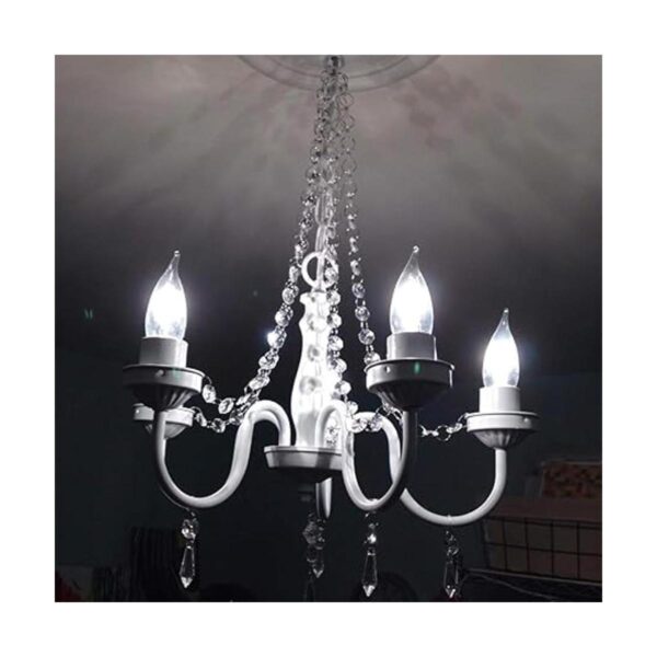 Ollain Guirnalda de cristal de 32.8 pies cristal con