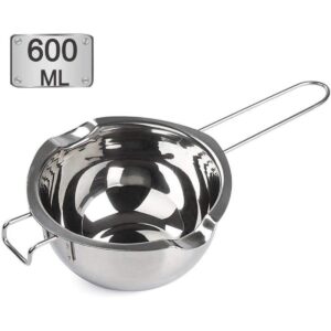 Olla de acero inoxidable doble para derretir chocolate