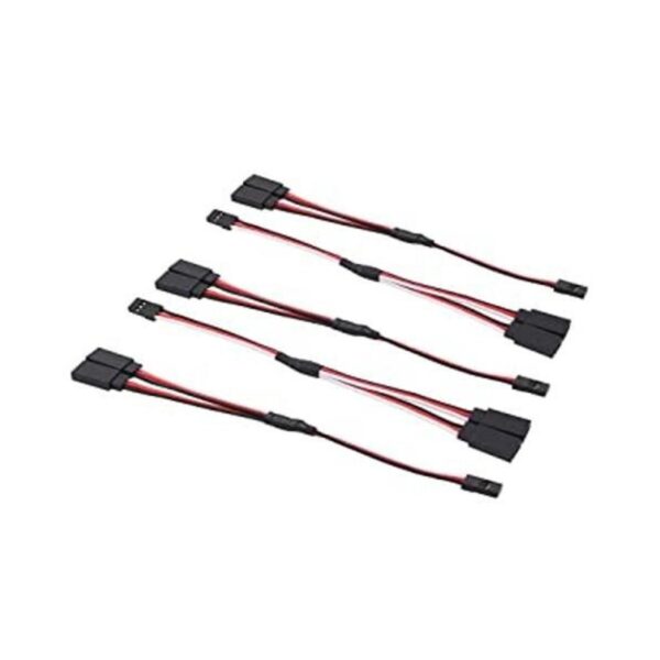 OliRC 5 cables de extensión de arnés en Y de 6 pulgadas_1