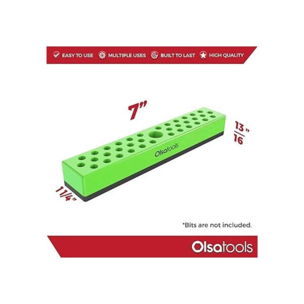 Olsa Tools Organizador de brocas hexagonales con base_5