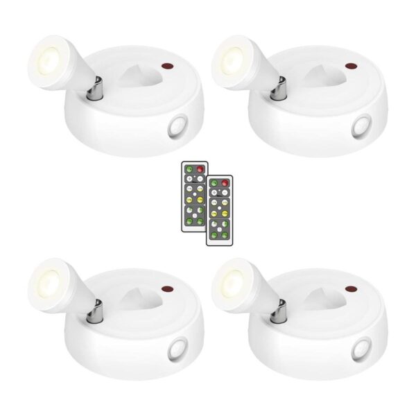 Olafus Focos para interiores 4 unidades inalámbricos_1