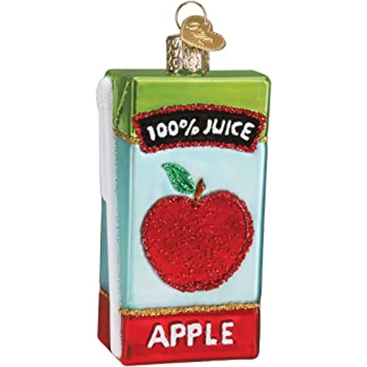 Old World Caja de zumo de manzana cristal 32426