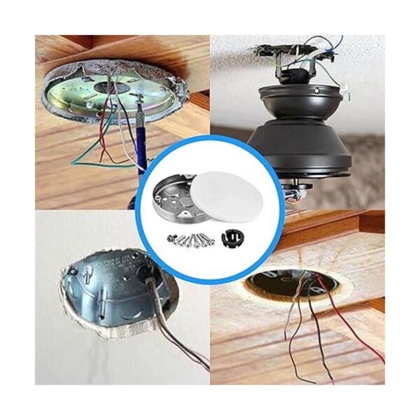 OhLectric SafTPan Soporte para ventilador de techo_5