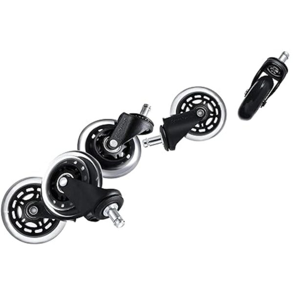 Office Factor Ruedas para silla de oficina juego de 5_3