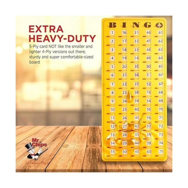 Obturador deslizante de tarjetas de bingo a prueba de_3