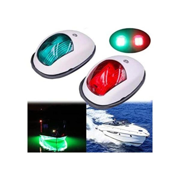 Obcursco Luces LED de navegación para barco lámpara de_1
