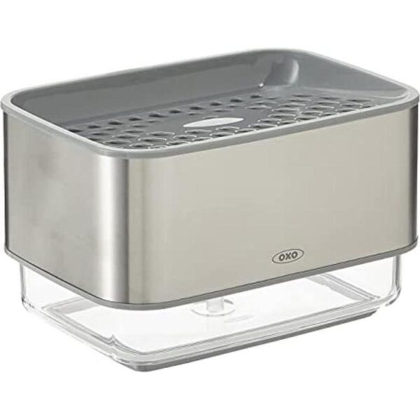 OXO Good Grips Soporte de esponja dispensador de jabón de_1