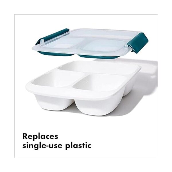 OXO Good Grips Prep Go Contenedor dividido a prueba de_4