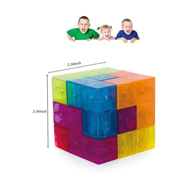 OUXIA Bloques de construcción magnéticos cubos de_2