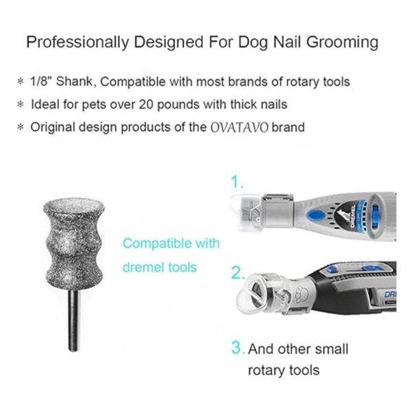OVATAVO Brocas rotativas de diamante para amoladora de_2