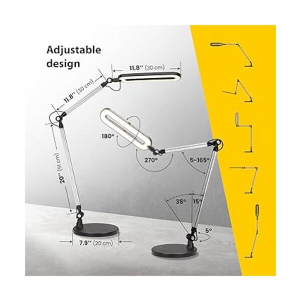 OTUS Lámpara de escritorio LED para oficina en casa con_5