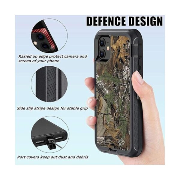 OTTARTAKS Funda para iPhone 12 protección contra caídas_3
