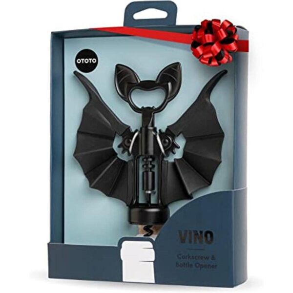 OTOTO Vino Spooky Bat Wine Abridor Decoración de_1