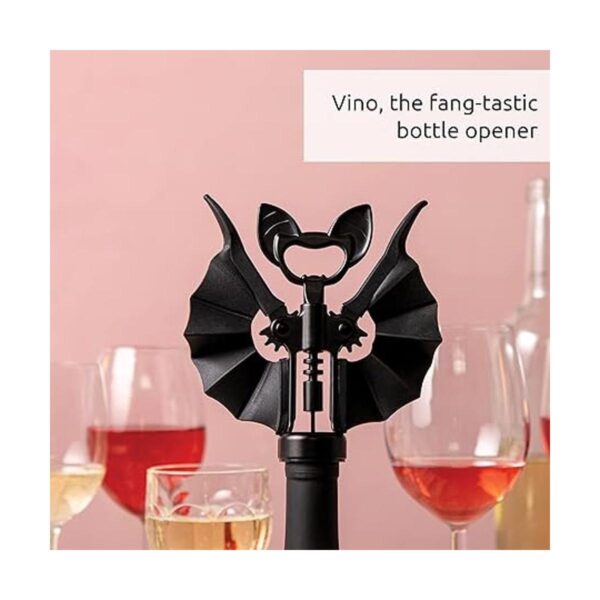 OTOTO Vino Spooky Bat Wine Abridor Decoración de_4