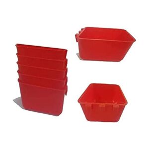 ORIBUKI Cage Cups Birds Feeders Seed Bowl Chicken Feeding_1