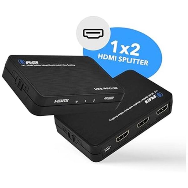 OREI Divisor duplicador HDMI de 1 en 2 salidas 4K a 60 Hz_3