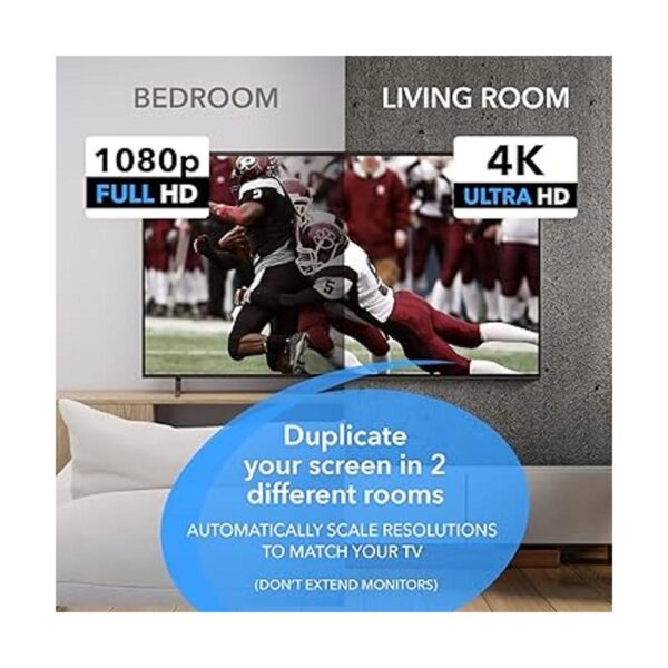 OREI Divisor duplicador HDMI de 1 en 2 salidas 4K a 60 Hz_4