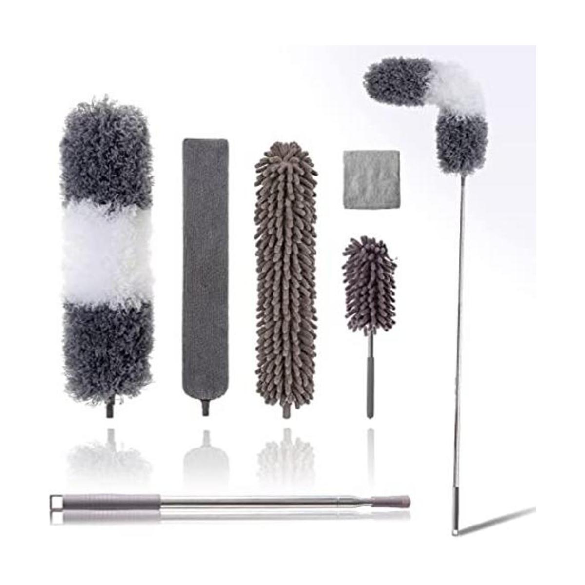 OOSOFITT Kit de plumero de microfibra para techo alto 6