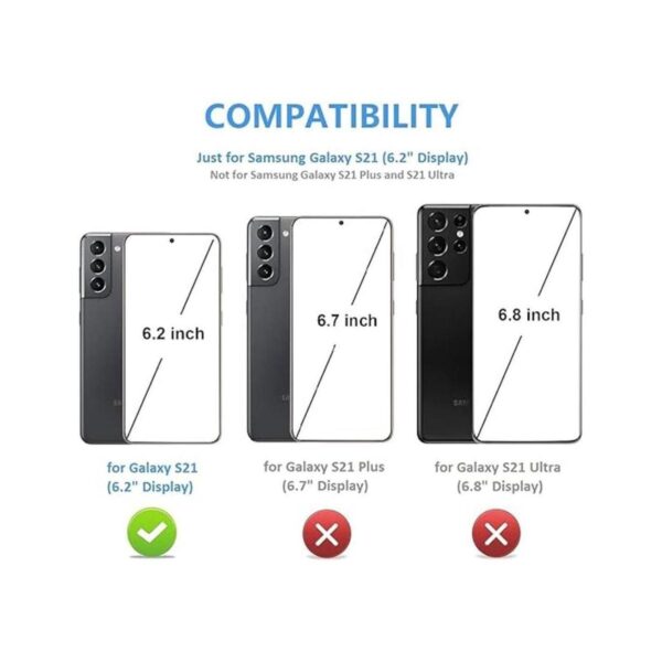 ONETOP Compatible con Samsung Galaxy S21 Funda tipo_2