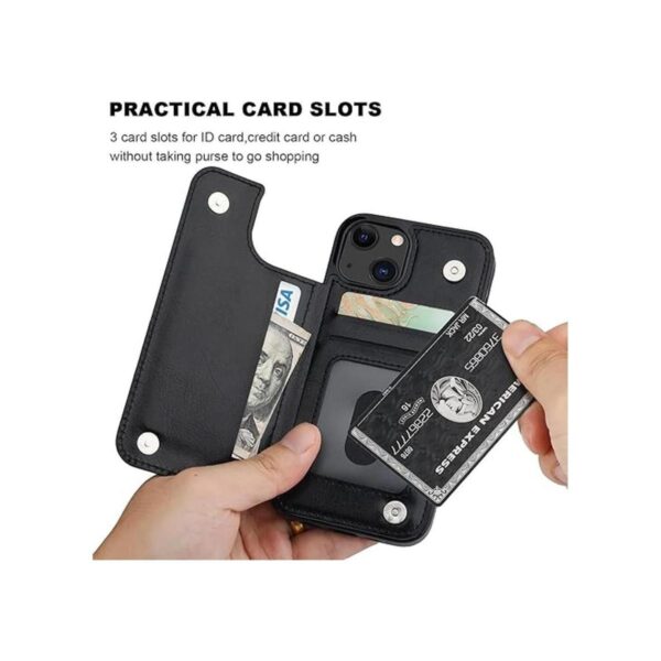ONETOP Compatible con iPhone 13 Funda tipo cartera con_4