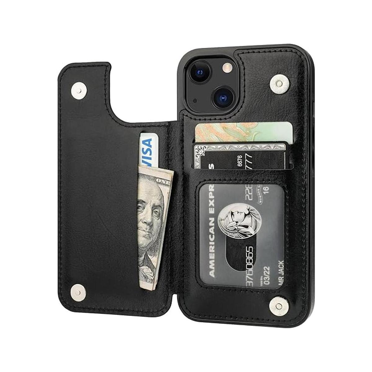 ONETOP Compatible con iPhone 13 Funda tipo cartera con