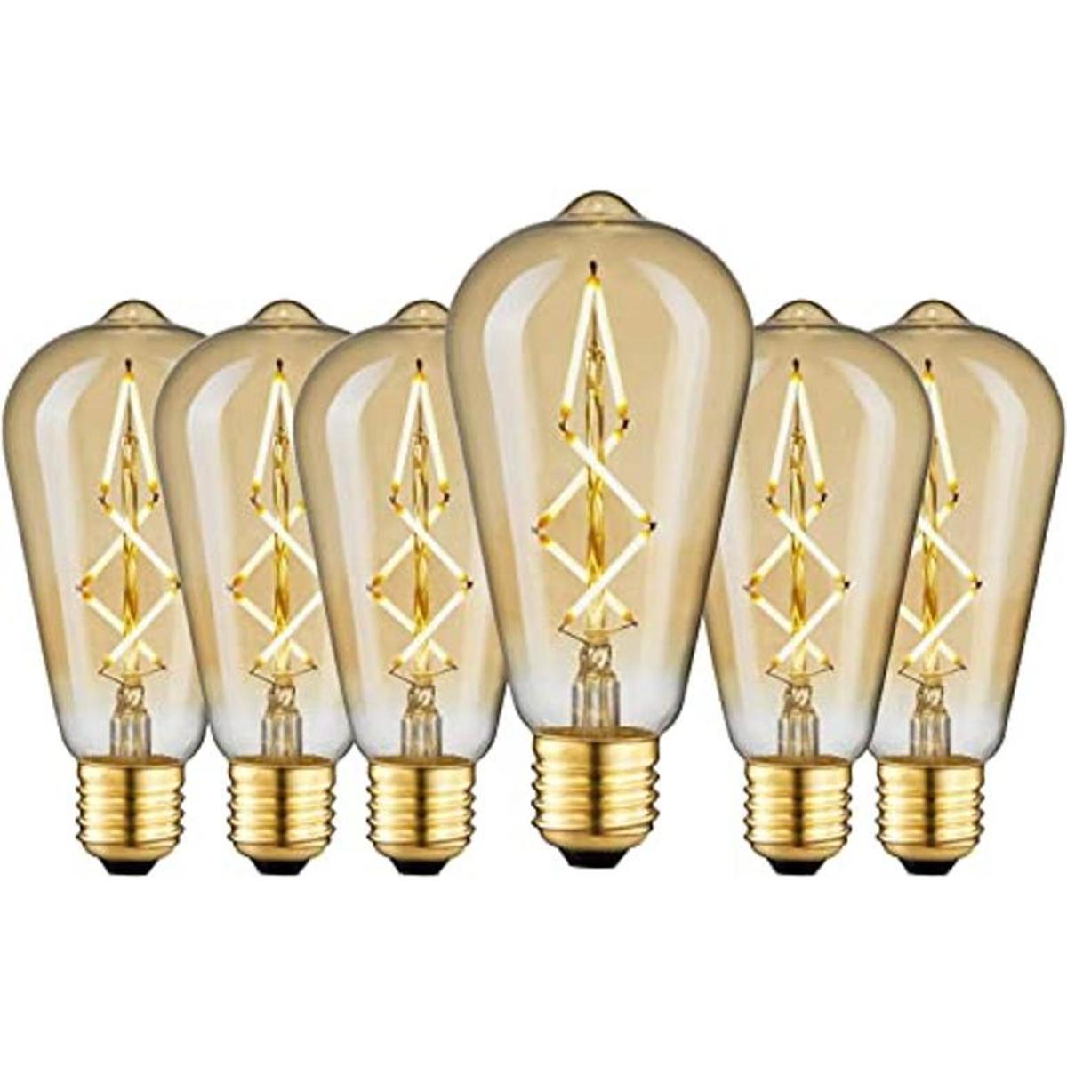 OMED Edison Bombillas LED equivalentes a 60 W 6 W