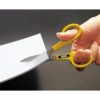 OLFA Tijeras de acero inoxidable con borde dentado de 5_3