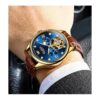 OLEVS Relojes de cuero para hombre automáticos_3