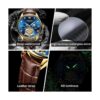 OLEVS Relojes de cuero para hombre automáticos_6