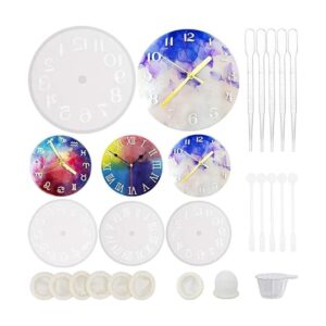 OLYCRAFT Moldes de resina de silicona