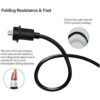 OLAIKE Cable micro USB de alimentación resistente a la_3
