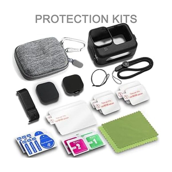 OKFUN Kit de accesorios para Go Pro Hero 11 10 9 negro_2