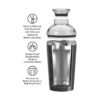 OGGI Groove Coctelera aislada al vacío de acero_2