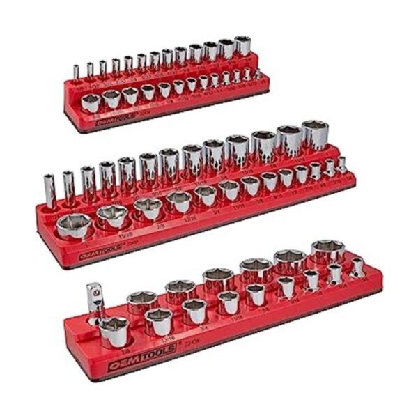 OEMTOOLS 22484 Juego de bandejas magnéticas SAE de 3_1